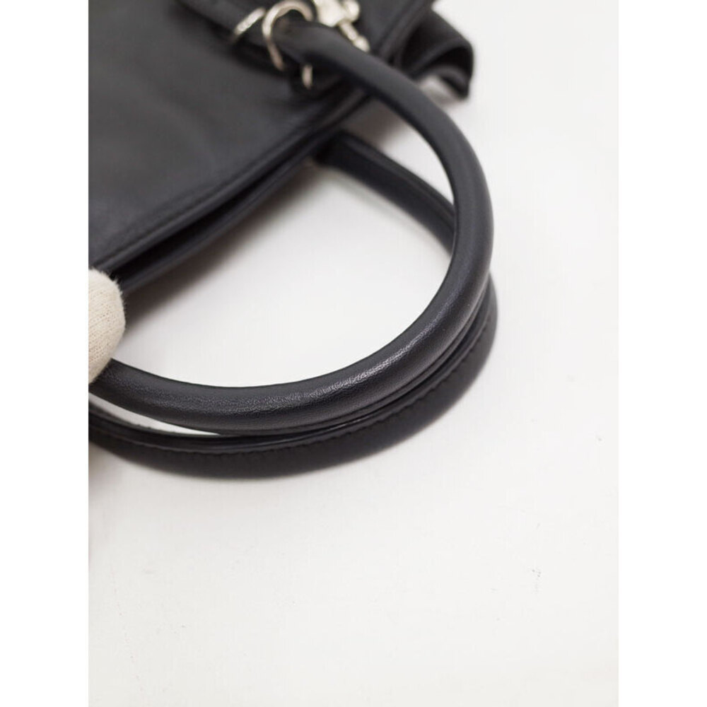 BALENCIAGA Paper Zip Around Shoulder Bag Black - Picture 8 of 9